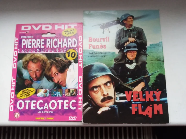 Foto obalů na DVD - francouzské komedie